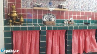 نمای آشپزخانه اقامتگاه خانه سادات - تویسرکان - روستای آرتیمان